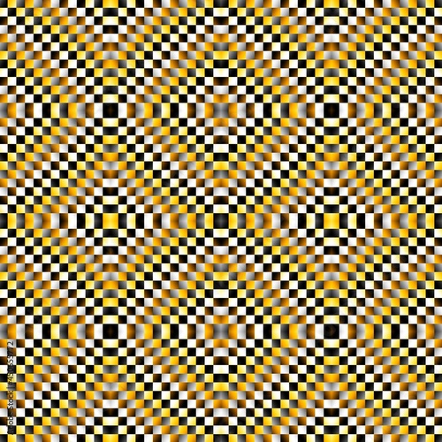 Abstract fractal regular geometric pattern.