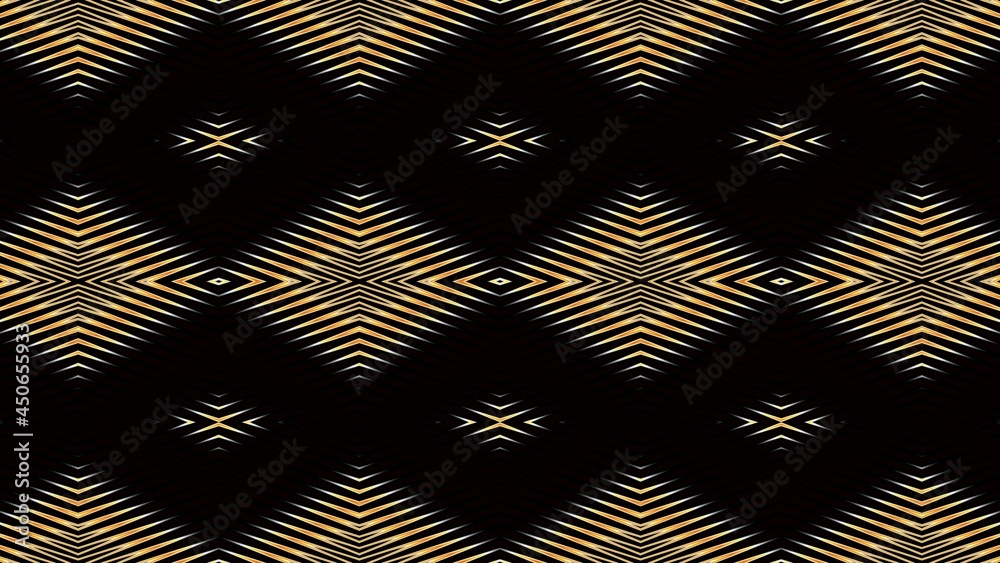 Abstract fractal regular geometric pattern. Abstract fractal regular geometric pattern.