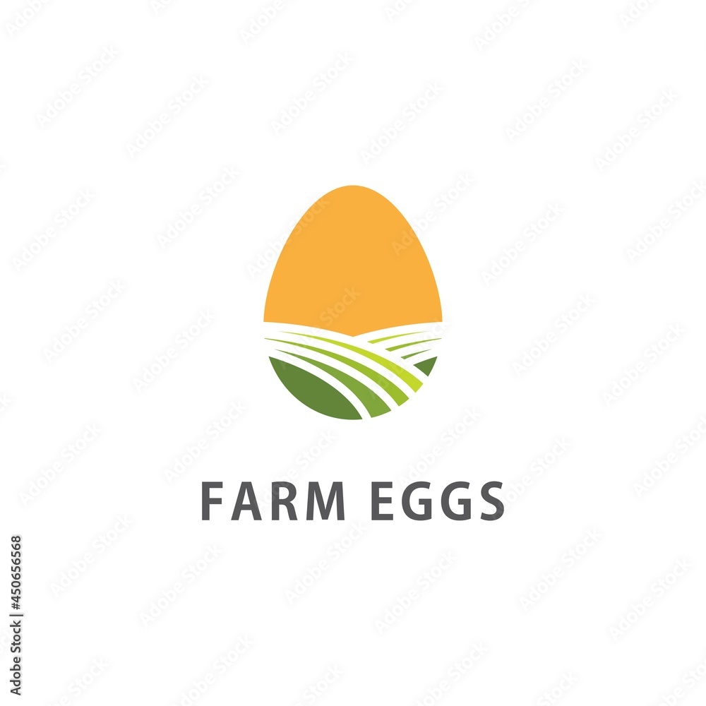 Obraz na plátně Egg illustration vector