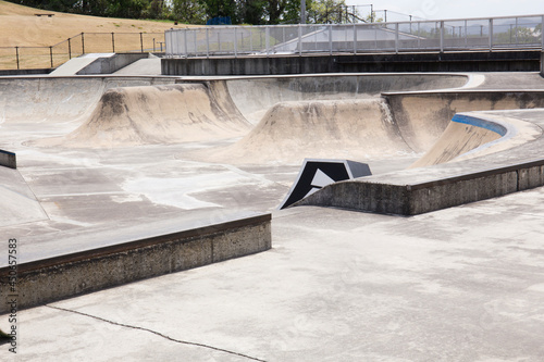 Skateboard park in sagaecity Japan