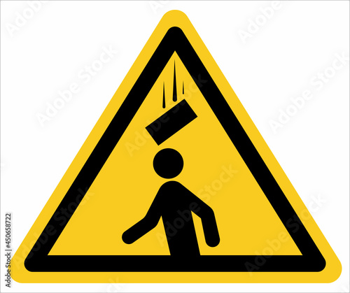 Please be careful of things falling into your head.