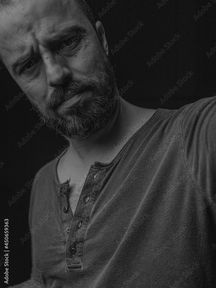 Fototapeta premium portrait of old person
