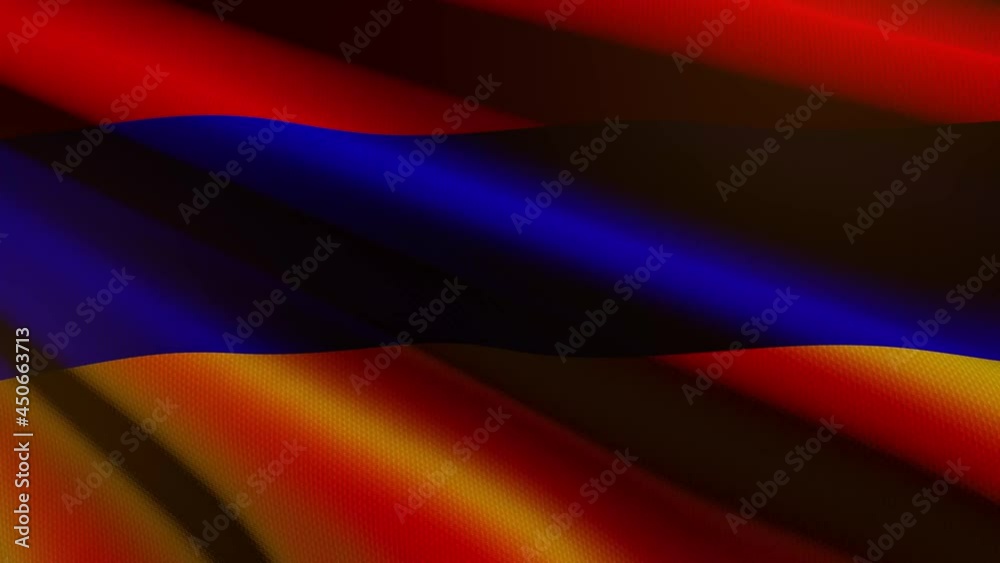 Armenia flag - loop animation