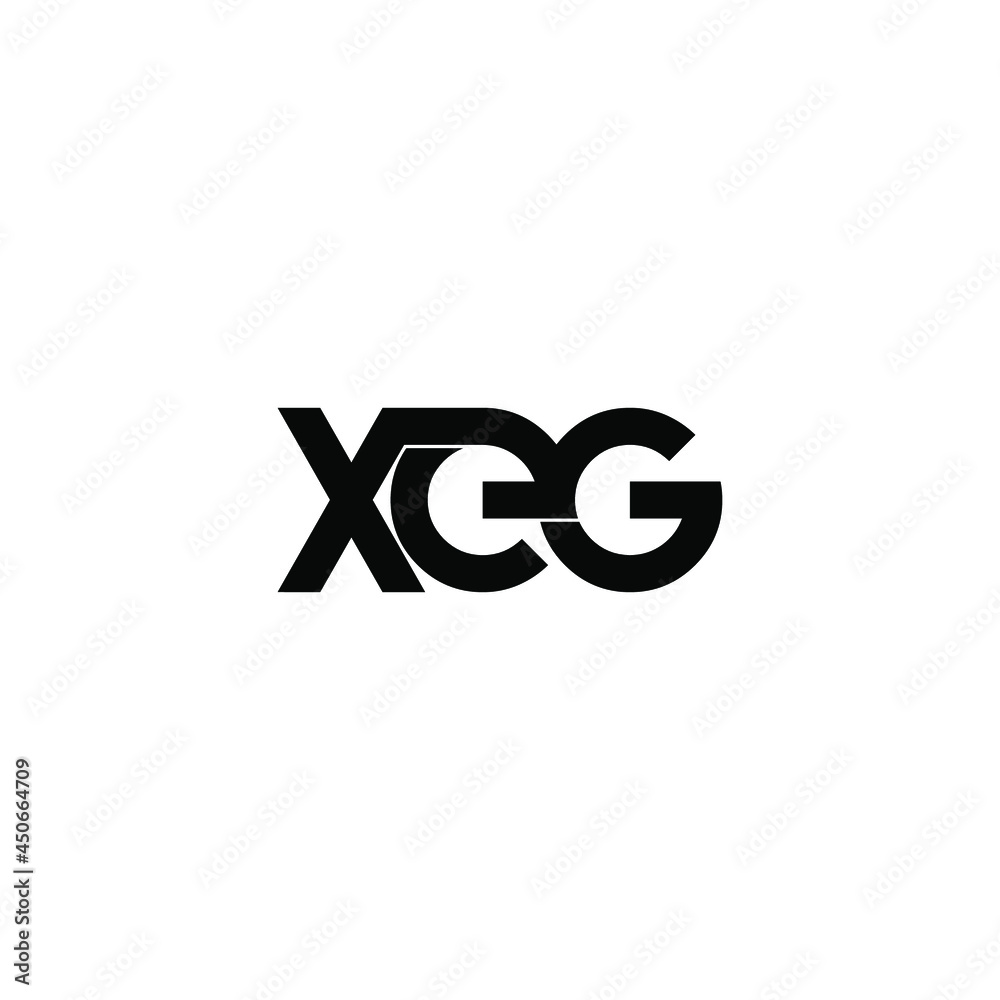 Obraz premium xeg initial letter monogram logo design