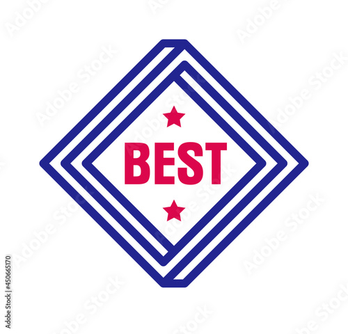 Free Download Vector premium exclusive label isolated on white background, product logo or badge best price, vintage style genuine badge, guarantee symbol. - GFXLoad