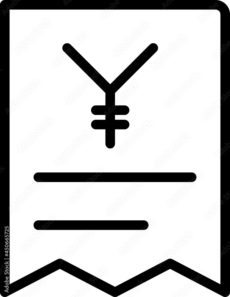 Obraz premium bill icon