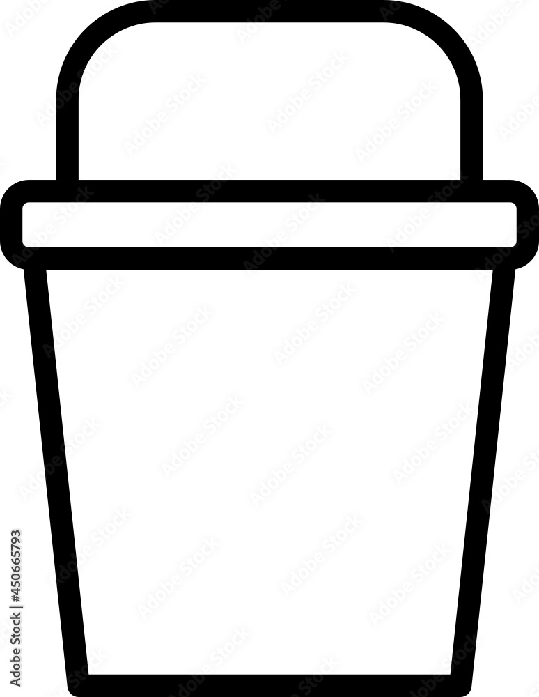 bucket icon