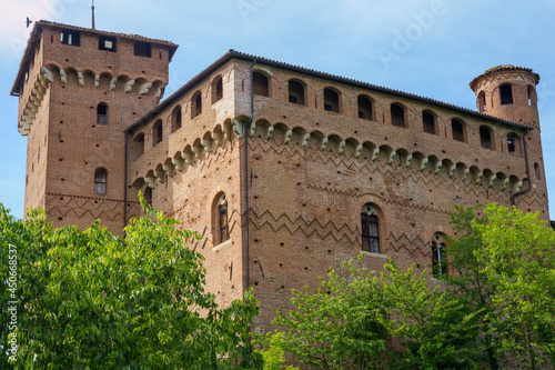 Medieval castle of Tassarolo, in Monferrato
