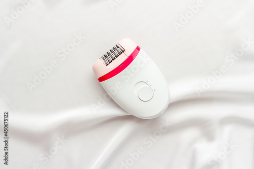 Depilatory on silk - epilator for soft hair removal and depilation