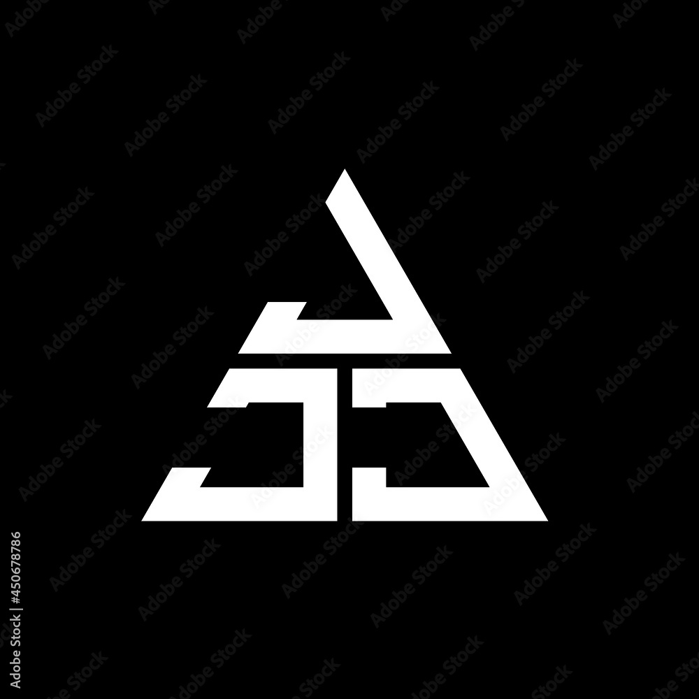 JJJ triangle letter logo design with triangle shape. JJJ triangle logo design monogram. JJJ triangle vector logo template with red color. JJJ triangular logo Simple, Elegant, and Luxurious Logo. JJJ
 