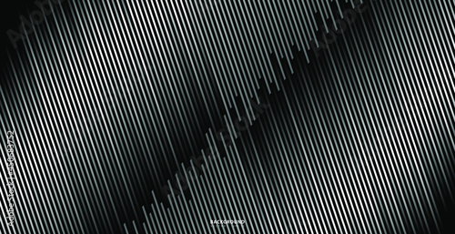 Wallpaper Mural Striped texture, Abstract warped Diagonal Striped Background, wave lines texture. Brand new style for your business design, vector template for your ideas Torontodigital.ca