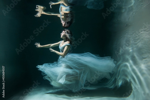 Canvas Print underwater photography