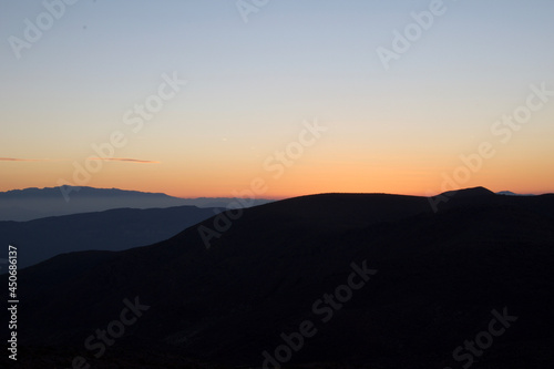 sunset over the mountains © Laurence