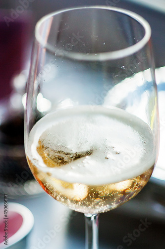 glass of champagne
