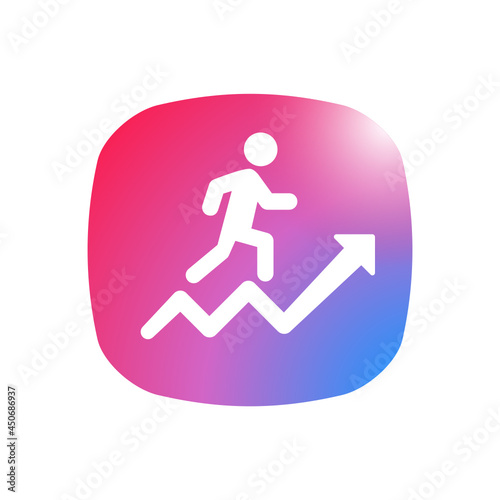 Financial Growth - Sticker