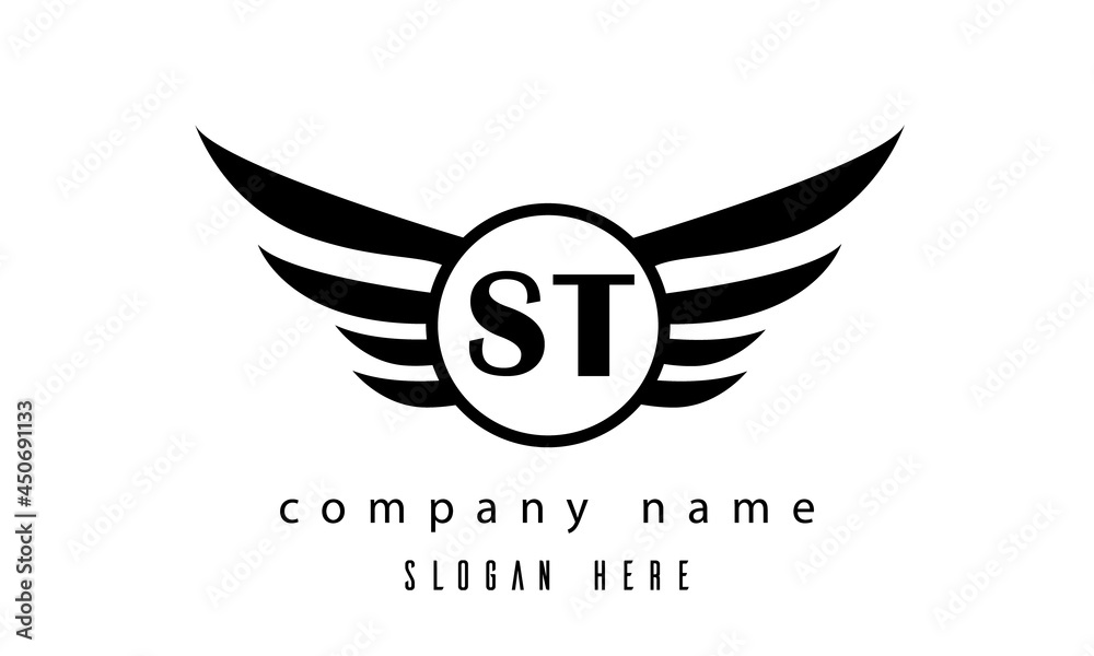 ST wings latter logo ST wings latter logo