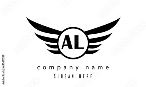 AL wings latter logo © sohag