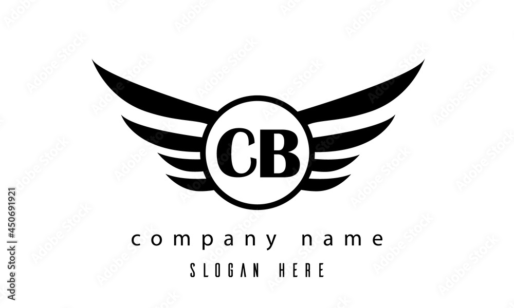 CB wings latter logo