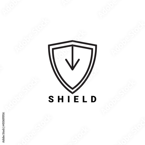 Free Download shield logo design vector, shield element logo design template - GFXLoad