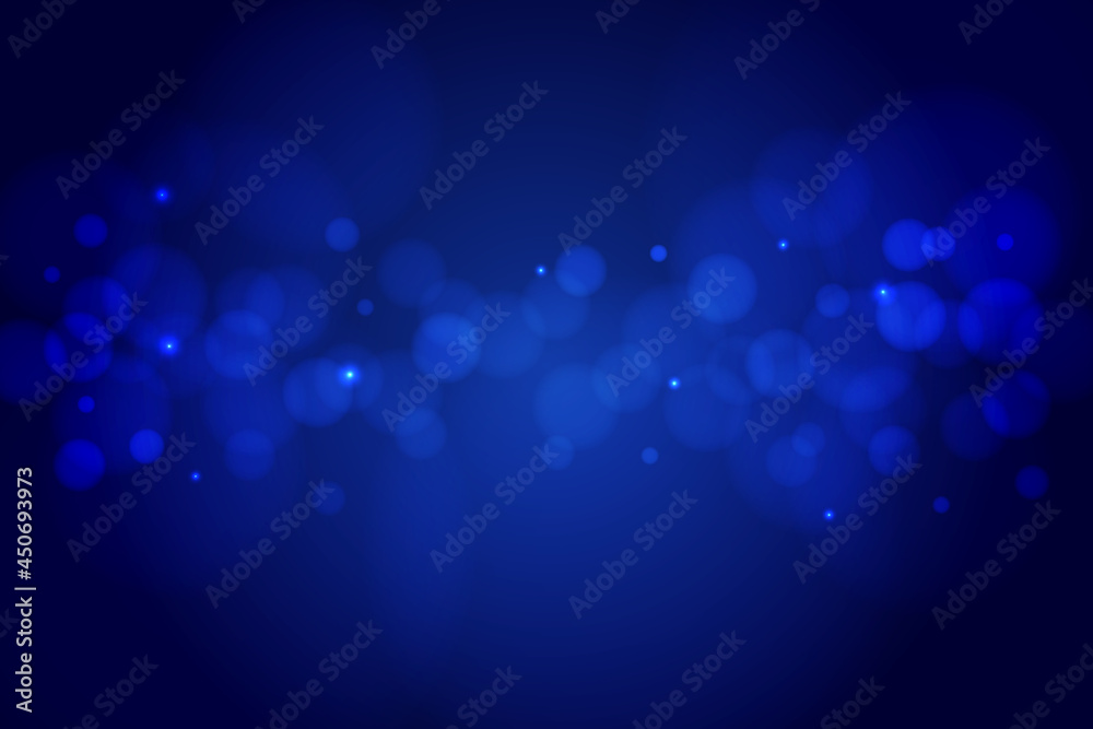 abstract dark blue blurred gradient background with bokeh, vector illustration abstract dark blue blurred gradient background with bokeh, vector illustration