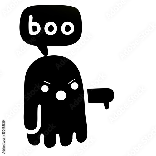 Ghost Of Disapproval (black)