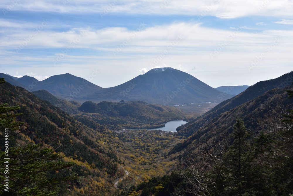 Climbing from Nikko Yumoto to Mount shirane, Tochigi, Japan 