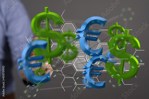 Main world currency theme d...
