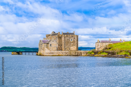 Wallpaper Mural A view across Blackness Bay towards Blackness castle, Scotland on a summers day Torontodigital.ca