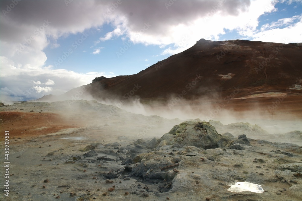Volcanic activity in Namafjall/Hverir