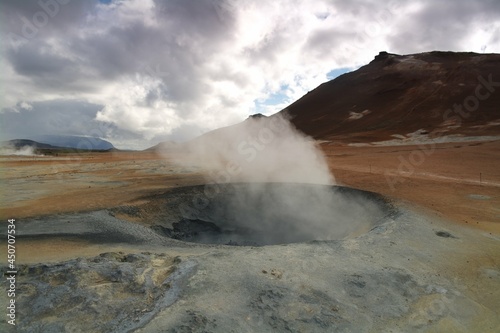 Volcanic activity in Namafjall/Hverir