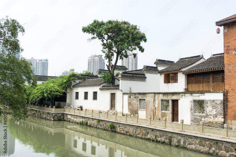 Ancient architecture of Qingguo Lane, Changzhou, Jiangsu Province, China