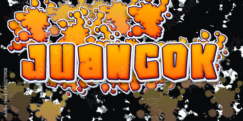 juancok style text effect 