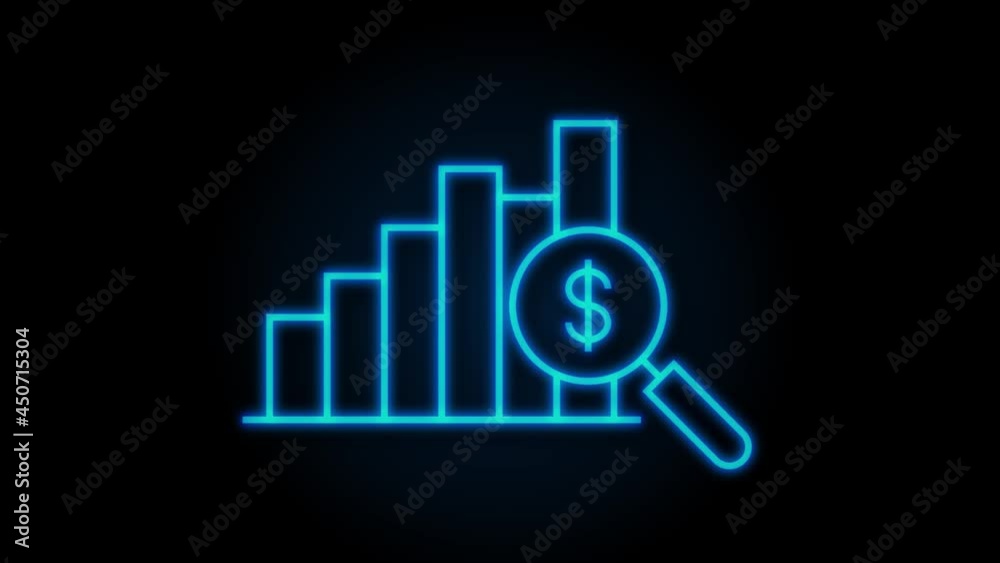Money, finance and payments. Set outline web icon. Motion graphics. Money, finance and payments. Set outline web icon. Motion graphics.