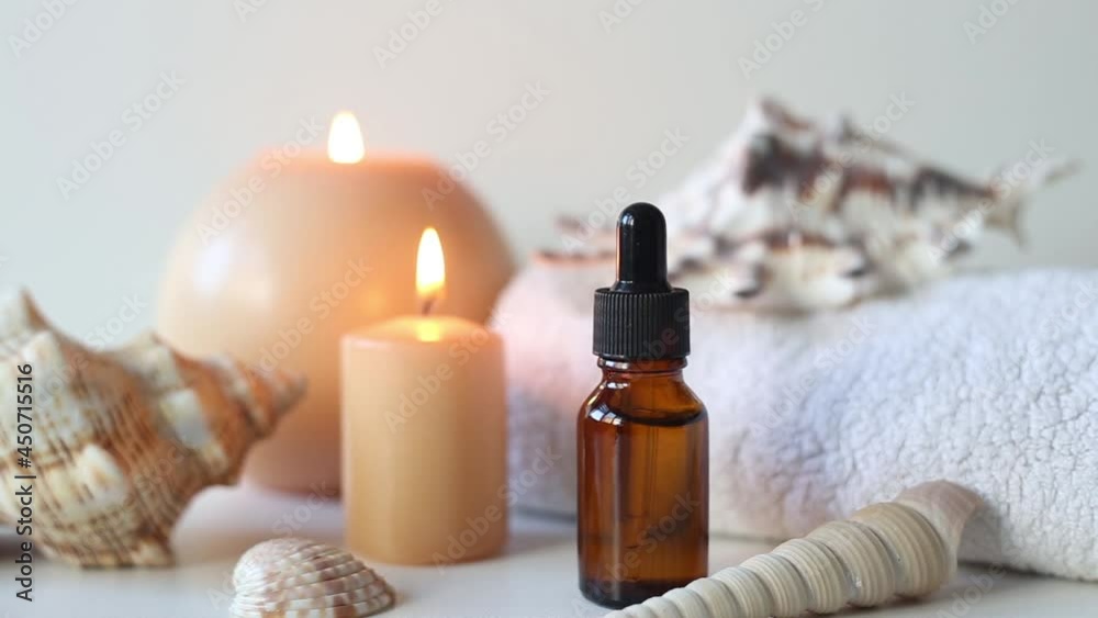 spa still life with candles spa still life with candles