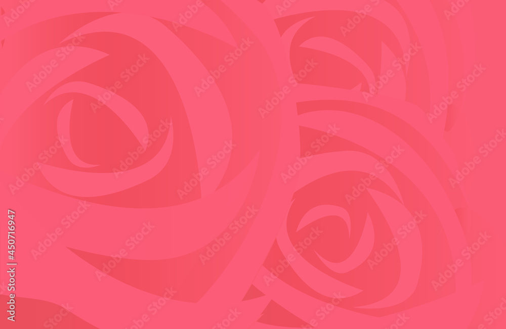 Abstract background with red roses. Flowers close up. Vector decorative illustration Abstract background with red roses. Flowers close up. Vector decorative illustration