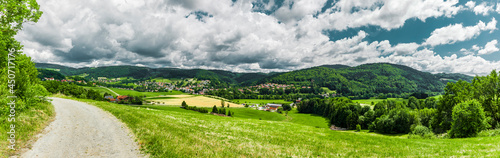 Ortsansicht von Ringelai im Bayrischen Wald