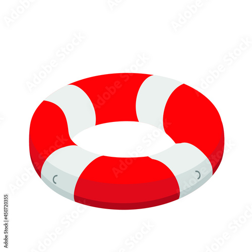 red life buoy