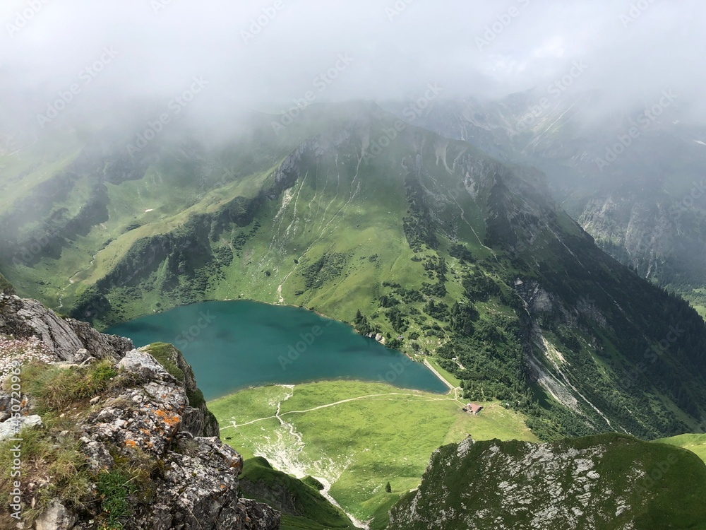 Ausblick in den Bergen Ausblick in den Bergen
