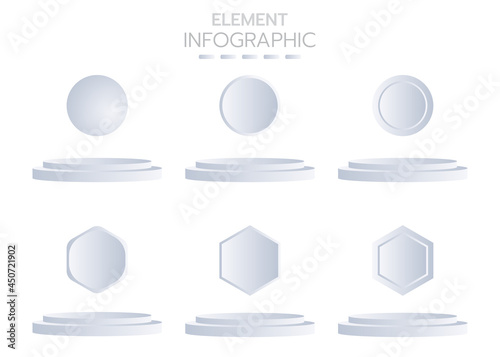 infographic template have step or option.vector illustration style design for business,class or shop online,presentation,element.