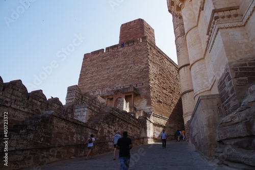 インド ジョードプルのメヘランガル城塞