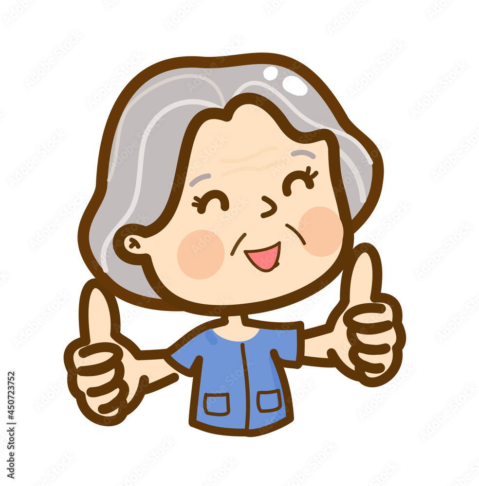 Obraz premium Cartoon thai farmer character.