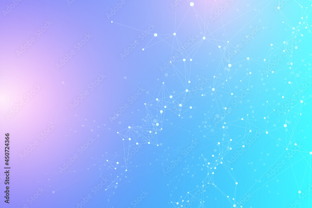 Geometric graphic background molecule and communication. Big data complex with compounds. Lines plexus, minimal array. Digital data visualization. Scientific cybernetic illustration. Geometric graphic background molecule and communication. Big data complex with compounds. Lines plexus, minimal array. Digital data visualization. Scientific cybernetic illustration.