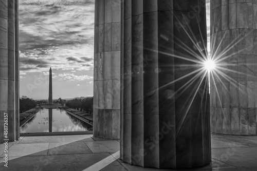 Lincoln Memorial at First Light