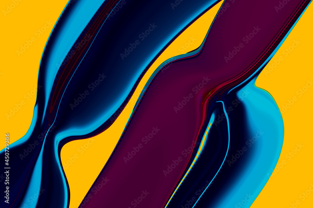 Obraz premium Creative painting colorful abstract on background, Color gradient background design 