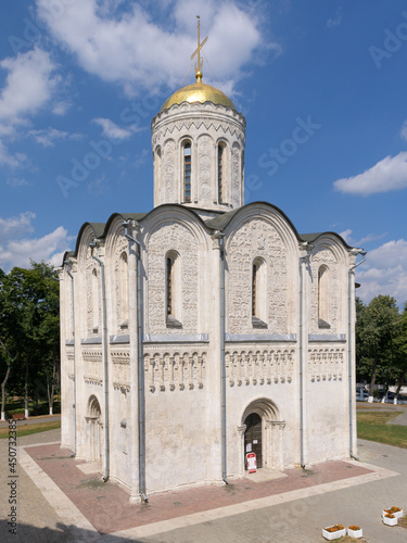 Cathedral of Saint Demetrius in Vladimir, Russia photo