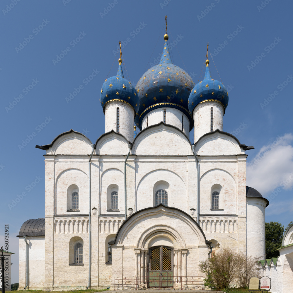 Suzdal Kremlin. Virgin Nativity Cathedral in Suzdal. Suzdal, Russia