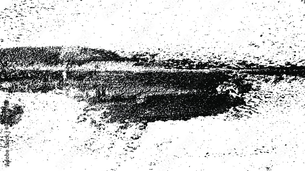 Naklejka premium Grunge vector texture. Abstract cracked background. Aged and weathered broken surface. Dirty and damaged. Detailed rough backdrop. Vector graphic illustration.