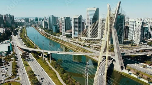 bridge in the city