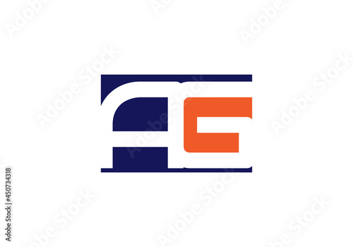 Free Download this is a creative latter AG iconic logo symbol  - GFXLoad