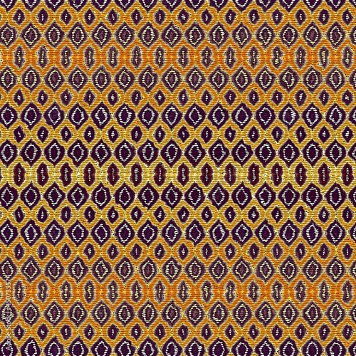 Abstract fractal pattern in afro style.